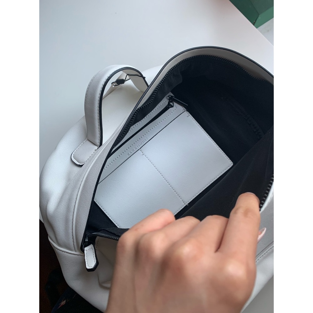 White Zara Backpack - Picture 4 of 7